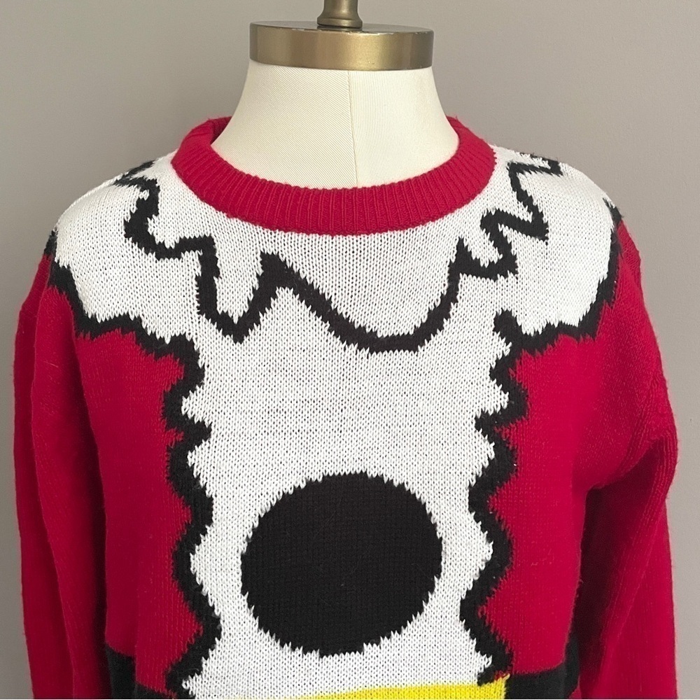Santa Ugly Christmas Sweater - M, Unisex - Picture 3 of 9